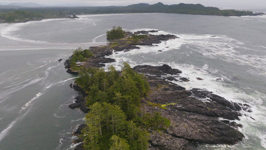 Waves Crashing on Rocks in Tofino 3