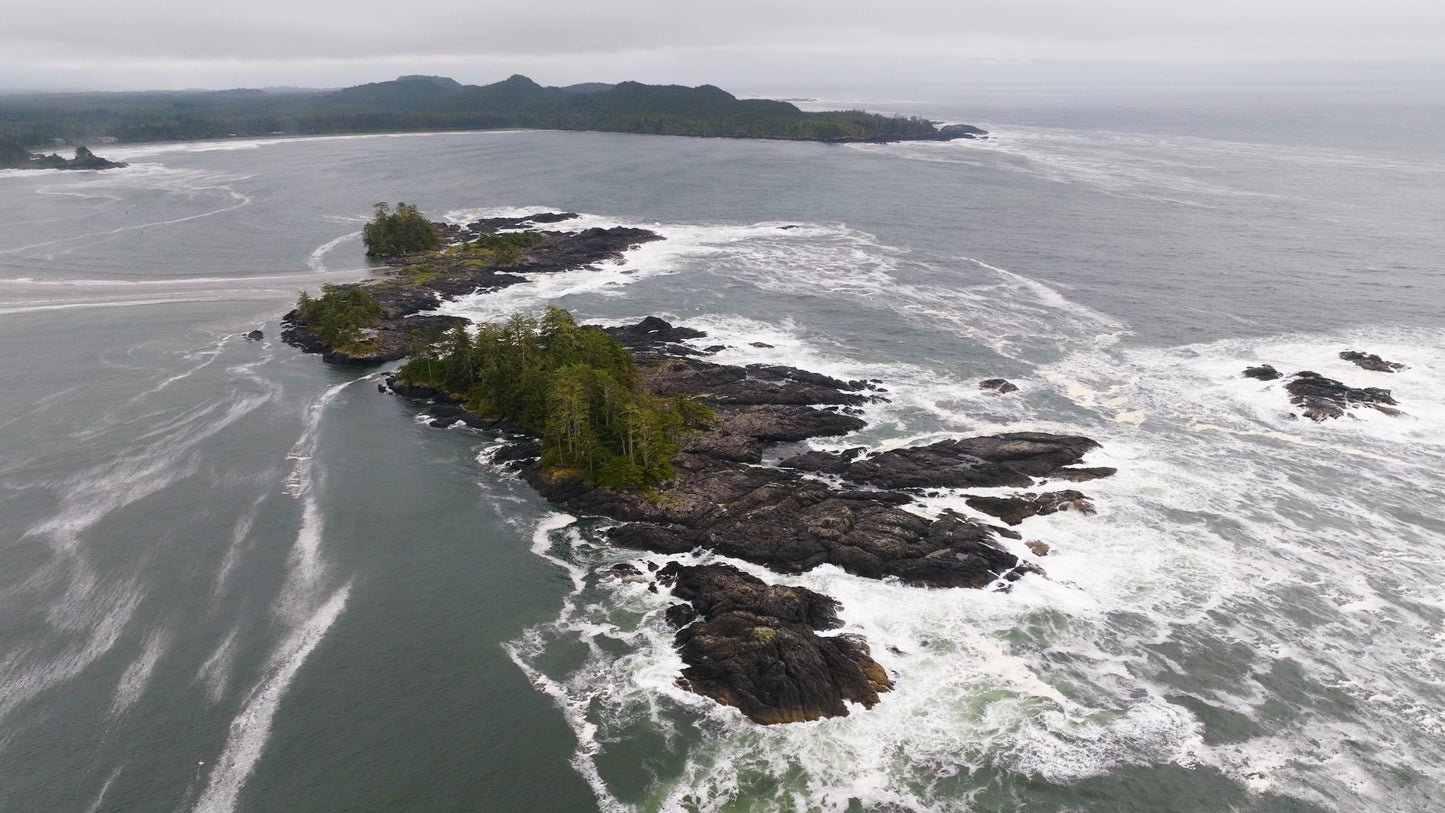 Waves Crashing on Rocks in Tofino 4